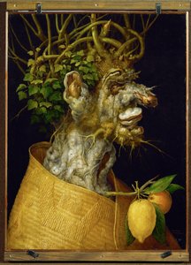 Winter, Allegory by Giuseppe Arcimboldo