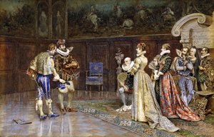 A Presentation of Henri IV of France at the Court of Marguerite Valois