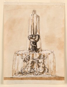 Design for a Fountain by Giuseppe Barberi