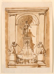 Fountain by Giuseppe Barberi