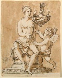 Oil Lamp by Giuseppe Barberi