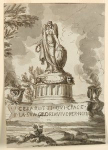 Sepulchral Monument for Melchiore Cesarotti, Professor in Padua by Giuseppe Barberi