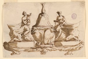 Design for an Inkstand by Giuseppe Bernardino Bison