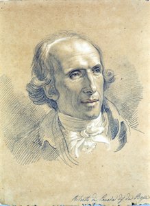 Portrait of Canova by Giuseppe Bossi