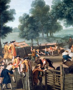 Livestock Branding Near Rome (detail)