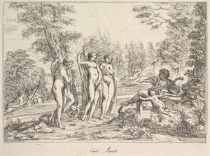 The Judgement of Paris, 1740-1802 by Giuseppe Canale