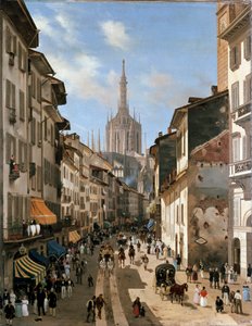 View over Corsia dei Servi street