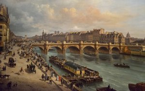 The Pont-Neuf and the City, Paris