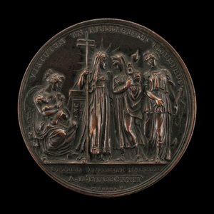 Allegory of the Triumph of Religion [reverse] by Giuseppe Cerbara