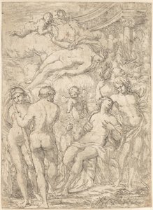 Allegory with Mythological Figures