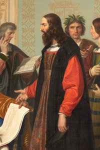 The Court of Ludovico il Moro (detail) by Giuseppe Diotti