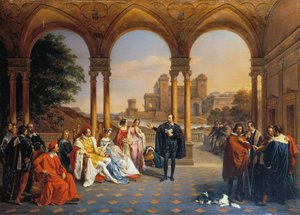 Torquato Tasso in the court of the House of Este