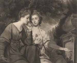 Mrs. Harriet Bouverie and Mrs. Frances Ann Crewe by Giuseppe Marchi