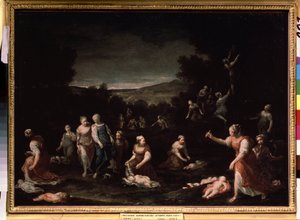 Nymphs Disarming Cupids by Giuseppe Maria Crespi