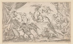 Aeneas and His Companions Fighting the Harpies, Wanderings of Aeneas (series title)