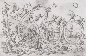 Anno 1690 by Giuseppe Maria Mitelli