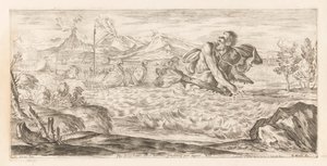 Polyphemus Pursues the Fleet of Aeneas (series title)