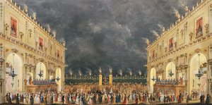 Festival at Cascine in Honor of Ferdinand III of Lorraine by Giuseppe Maria Terreni