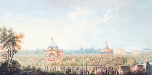 Race at Cascine by Giuseppe Maria Terreni