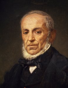 Portrait of the composer Giuseppe Saverio Raffaele Mercadante by Giuseppe Palizzi