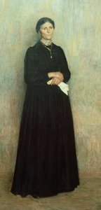 Portrait of his mother
