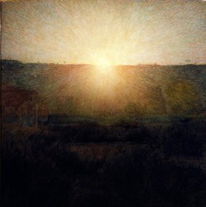 The Rising Sun by Giuseppe Pellizza da Volpedo
