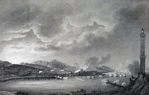 Genoa Being Bombarded by English Fleet, 25 May 1800
