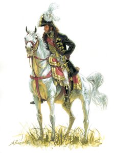 First Empire: Portrait of Joachim Murat (1767-1815) in 1805 (Illustration)