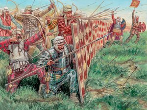Persian Infantry by Giuseppe Rava