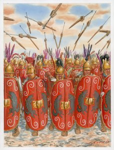 Republican Roman Legionnaires in Battle