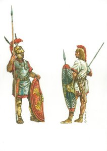 Roman triarius and Hannibal