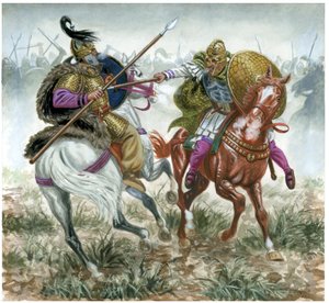 The Battle of Rimini by Giuseppe Rava