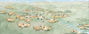 War of Indochina: Plan of the Battle of Dien Bien Phu