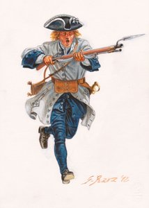 French Soldier at the Battle of Denain