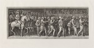 The Entrance of the French into Milan, 15 May 1796 by Giuseppe Rosaspina, after Andrea Appiani