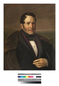 Portrait of Giorgio Guglielmo Sartorio by Giuseppe Tominz
