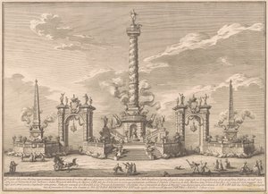 The Prima Macchina for the Chinea of 1752: A Deliziosa Alluding to Villa Carl