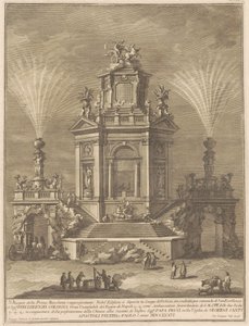 The Prima Macchina for the Chinea of 1776: A Pleasure Palace by Giuseppe Vasi, after Giuseppe Palazzi
