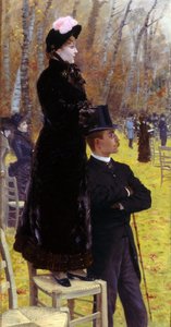 The Races at Auteuil by Giuseppe de Nittis