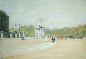 Buckingham Palace by Giuseppe or Joseph de Nittis