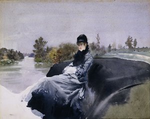 Lady in a Carriage