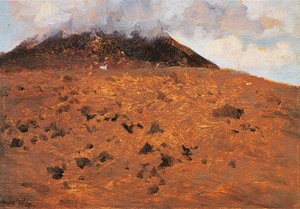 On slopes of Vesuvius