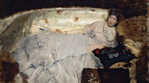 Pearl and shell by Giuseppe or Joseph de Nittis