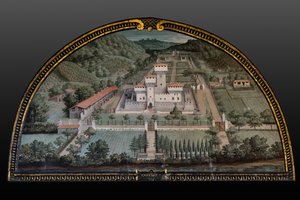 The Medici Villa di Cafaggiolo by Giusto Utens