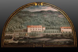 The Medici Villa of Seravezza by Giusto Utens