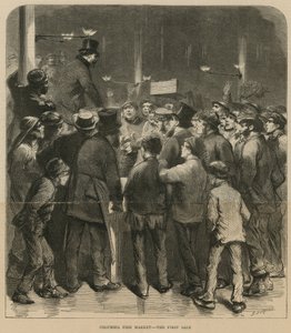 Columbia Fish Market - The First Sale by Godefroy Durand