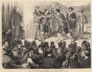 Scene from the Drama of Don Guzman by Godefroy Durand