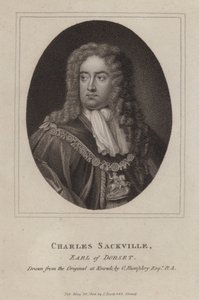 Charles Sackville, 6th Earl of Dorset, English Poet and Courtier by Godfrey (after) Kneller