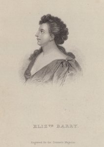 Elizabeth Barry, English Actress (engraving) by Godfrey (after) Kneller