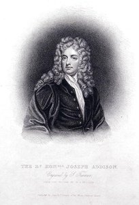 The Rt Hon Joseph Addison by Godfrey (after) Kneller
